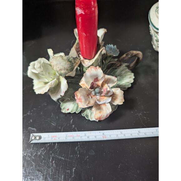 Capodemonte candlestick - slight damage - Picture 5 of 5